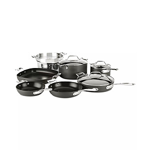 10-Piece All-Clad Essentials Nonstick Cookware Set $280 + Free Shipping