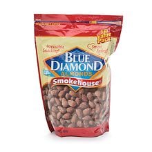 Blue Diamond Almonds - 16 oz for $5.99 after $1 off coupon - Roasted Salted, Lightly Salted, Smokehouse, or Wasabi & Soy flavors $5.99