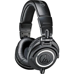 YMMV - Audio-Technica ATH-M50x Monitor Headphones (Black) - $99
