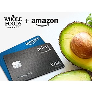 10% Cash Back for Whole Foods purchases from 12/17-12/24 (Amazon Rewards Visa Cardmembers)