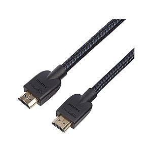 5-Pack AmazonBasics Nylon-Braided 4K 18Gbps HDMI Cable: 10' $17 or 6' $13 + Free S&H w/ Amazon Prime