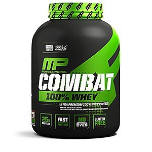 10 lbs MusclePharm Combat 100% Whey Protein Powder, Chocolate Milk w/Subscribe and Save as low as $46.38