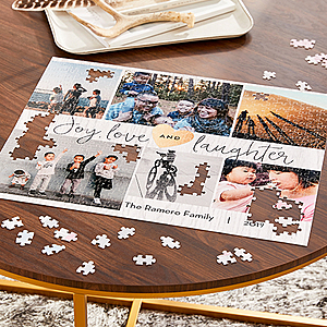 Shutterfly 10"x14" Personalized Puzzle (60-Pc or 252-Pc) $9 shipped, More