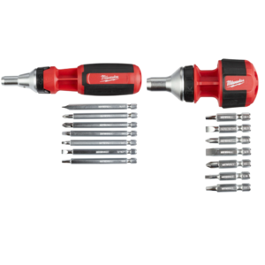 Milwaukee 9-in-1 Multi-Bit 9" Ratcheting Screwdriver + 8-in-1 Multi-Bit Ratcheting Screwdriver $16 ($8 each) + free pickup at Ace Hardware