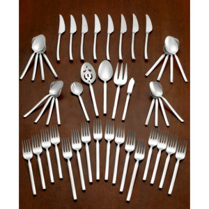 45-Piece J.A. Henckels Zwilling Twin Brand Opus 18/10 Stainless Flatware Set $70 + 15% SD Cashback & More + Free S/H