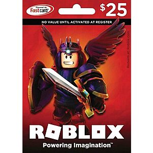 $25 Roblox Robux Gift Card (Digital Delivery) $18