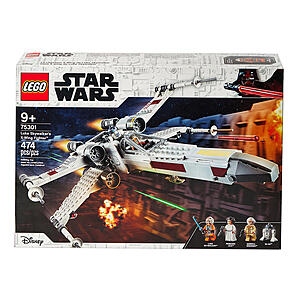 Big Lots: LEGO Sets 20% Off + 15% Off: 474-Pc Luke Skywalker's X-Wing Fighter $34 + Free Store Pickup & More