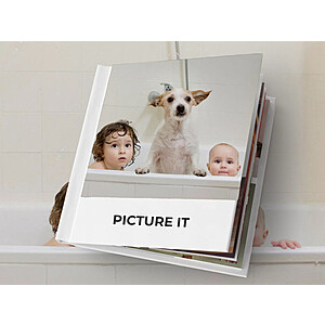 110-Page Shutterfly 6" x 6" Hardcover Photo Book $10 Shipped