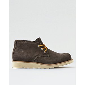 American Eagle Up to 70% Off Clearance: AEO Men's Suede Chukka Boot  $18 & Much More + Free S&H on $25+ w/ SR