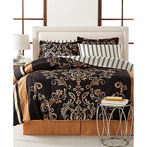 8-Piece Sabrina Reversible Comforter Set + Tommy Hilfiger Pillow $29, 3-Piece Reversible Comforter Sets $18 + free store pickup at Macys