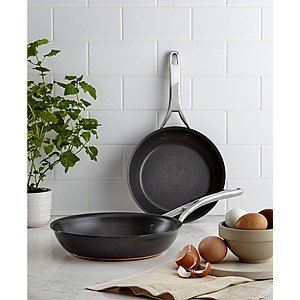 2-Piece Anolon Hard-Anodized Copper 8.5" & 10" Skillet Set $30 & More + Free Store Pickup at Macys