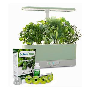 AeroGarden Harvest Slim w/ Gourmet Herbs Seed Pod Kit (3 colors) $64 + free shipping