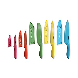 10-Pc Cuisinart Ceramic-Coated Cutlery Set with Blade Guards $14 ($10.49 w./ text code) + 6% in Slickdeals Cashback (PC Req'd) + Free ship on $25+