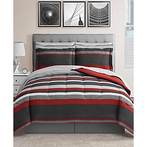 8-Piece Comforter Bedding Sets (all sizes) $30 + 6% in Slickdeals Cashback (PC Req'd) + Free ship on $25+