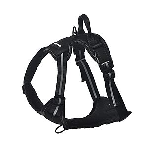 Amazon Basics No-Pull Adjustable Soft Padded Dog Vest Harness (M, L) from $14.95