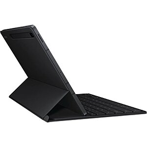 Samsung - Galaxy Tab S7 FE Slim Keyboard Cover - Mystic Black $79.99