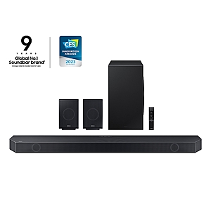 EPP - Samsung Q-series 11.1.4 ch. Wireless Dolby ATMOS Soundbar Q990C - $700