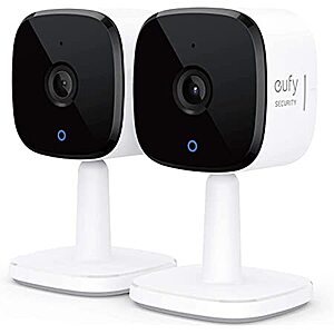 eufy Security Solo IndoorCam C24 2-Cam Kit, 2K Security Indoor Camera 2-pack $57.61 (27% off)