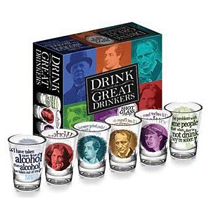 Great Drinkers Shot Glasses $14.95 + Free shipping