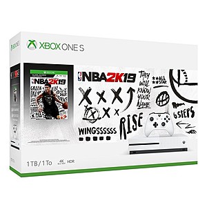 Xbox One S NBA 2K19 Bundle 1TB $149.99 @ GameStop