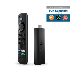 Amazon Fire TV Stick 4K MAX with Alexa Voice Remote and Voucher - QVC.com $35.00
