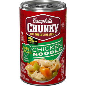 18.8-Oz Campbell's Chunky Soup (Healthy Request Chicken Noodle Soup) $1