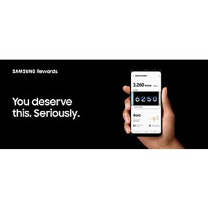 Samsung Rewards Promo -- Check your Email -- Free 6250 Points Each Sponsor _ Uber Atom GrubHUb -YMMV