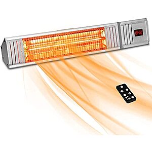 Trustech 1500W Wall Space Heater w/ Remote $39 + Free Shipping