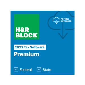 2023 H&R Block Tax Software: Premium & Business $40, Premium + State $35 & More + Free S/H