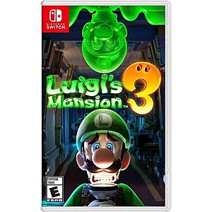 [Daily Deals/Facebook] Luigi's Mansion 3 (US Region) - Nintendo Switch - $39.50 + FS