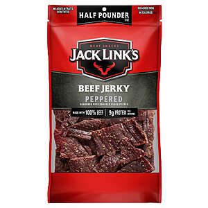8-Oz Jack Link's Beef Jerky (various) from $6.25 w/ Subscribe & Save