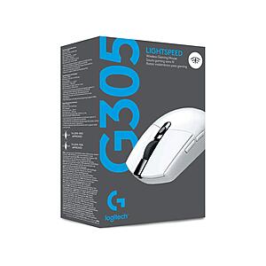 Logitech G305 Lightspeed Wireless Gaming Mouse (Various Colors) $30