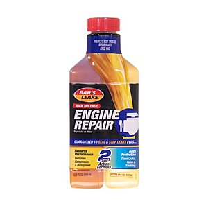 16.9-Oz Bar's Leaks High Mileage Engine Repair Additive $3.27 + Free Shipping with W+ or orders $35+.