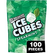 100-Count Ice Breakers Ice Cubes Sugar Free Gum (Spearmint) $5.35 & More w/ Subscribe & Save
