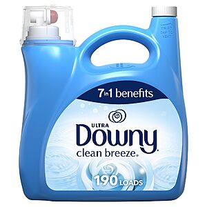 140-Oz Downy Liquid Fabric Softener (Various) $9.08 w/ S&S + Free Shipping w/ Prime or on $25+