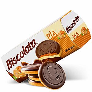 4-Pack Biscolata Pia Cookies with Fruit Filling (Orange) $5.25  + Free Shipping w/ Prime or on $25+