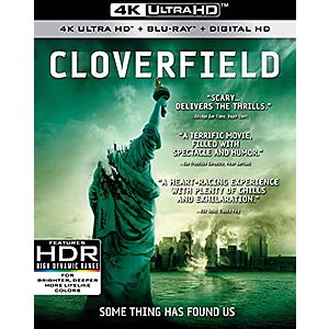 Cloverfield (4K Ultra HD + Blu-ray + Digital) $10