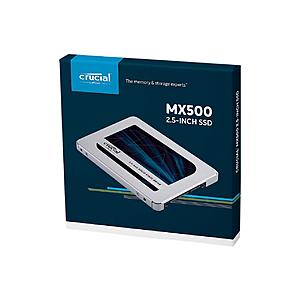 1TB Crucial MX500 2.5" 3D NAND Solid State Drive SSD $84.99 + Free Shipping via Newegg