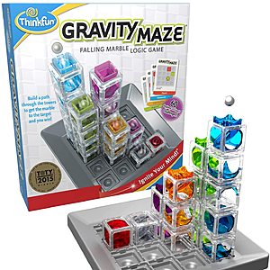 ThinkFun Gravity Maze Marble Run Brain/Stem Game $14.49 via Amazon