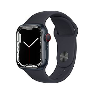 Apple Watch Series 7 Smartwatch (GPS + Cellular): 41mm $350 or 45mm $380 + Free S/H