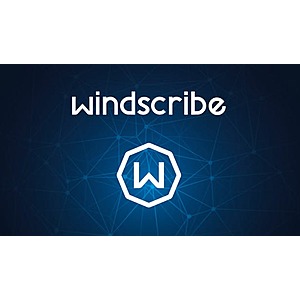 Select 50/60GB Windscribe Accounts Only: Windscribe Yearly Pro Subscription $10/yr (Account Must Qualify; Valid thru 9/1)