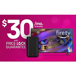 Free Amazon Fire TV with T-Mobile Home Internet