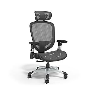 Union & Scale FlexFit Hyken Ergonomic Mesh Swivel Task Chair (Black) $90 & More + Free Store Pickup