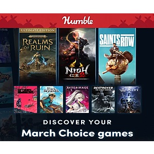 8-Game Humble Choice March 2024 Membership (PCDD): Nioh 2: Complete Ed. $12 & More