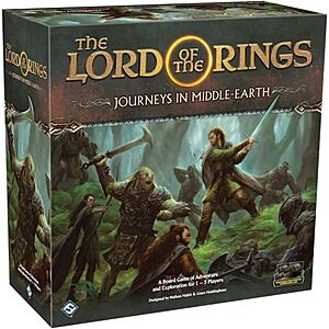 $67.99: The Lord of the Rings Journeys in Middle-earth Board Game