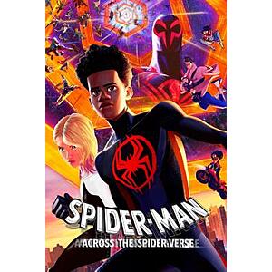 Spider-Man: Across The Spider-Verse: Bonus X-Ray Edition (2023) (4K UHD Digital Download; MA) $4.99 w/ Amazon Prime Membership via Amazon