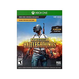 PlayerUnknown's Battlegrounds (Xbox One Digital Code)  $22.50