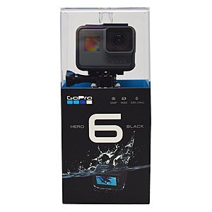 GoPro Hero6 Black 4K Action Camera $349 + Free Shipping