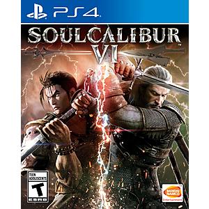 Soul Calibur VI (PS4 or Xbox One) $24.99 AC + Free Shipping via Newegg