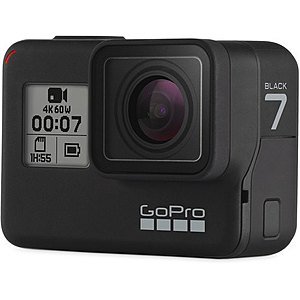GoPro HERO7 Black Waterproof 4K Digital Action Camera w/ Touch Screen $291.12 AC + Free Shipping